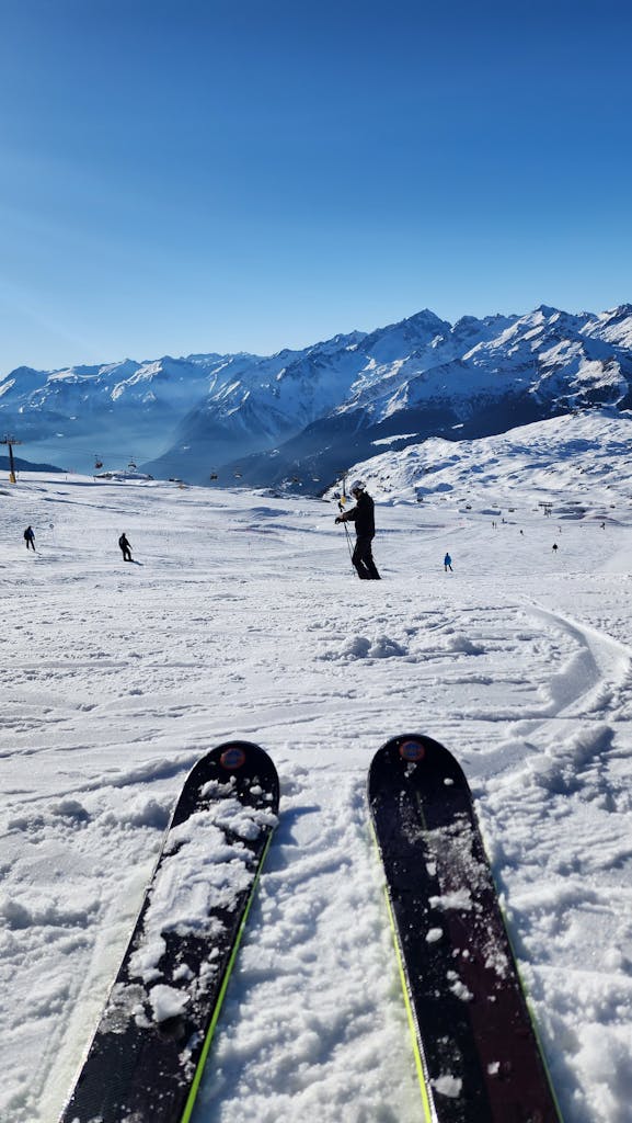 People Skiing on the Slope